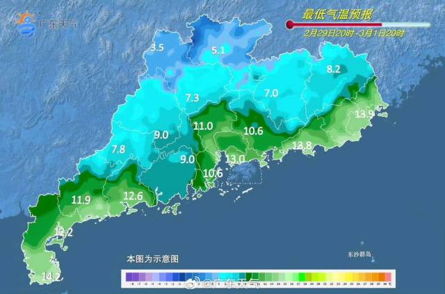 全省天气预测