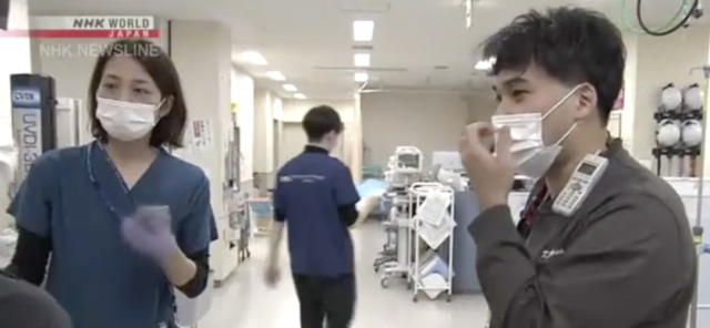 随着流感病例不断增加,日本医院面临着巨大压力。 随着流感病例不断增加,日本医院面临着巨大压力。