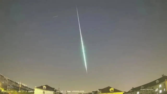 2024年11月3日上海嘉定监测到的火流星| 上海流星监测网 2024年11月3日上海嘉定监测到的火流星| 上海流星监测网