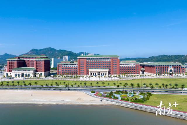 中山大学珠海校区。 中山大学珠海校区。