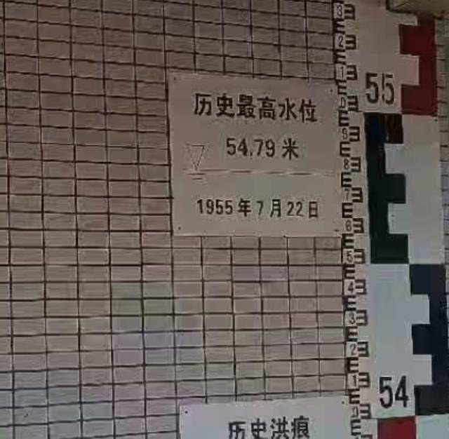 早前图片，当前水位已突破历史最高水位。