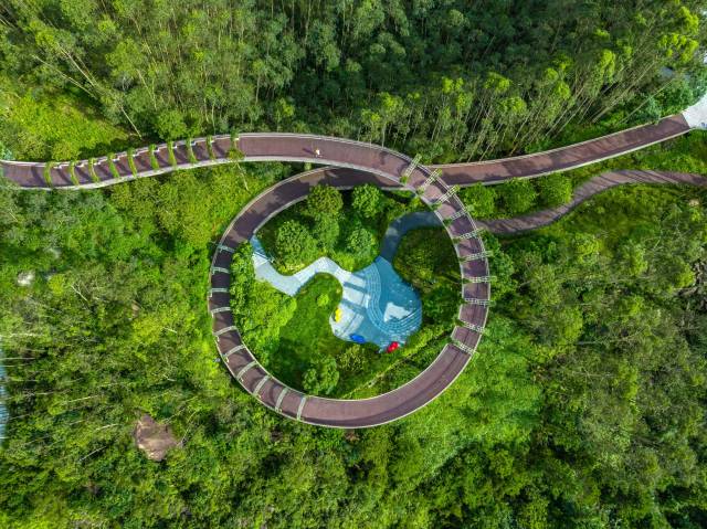 红花山郊野公园。  