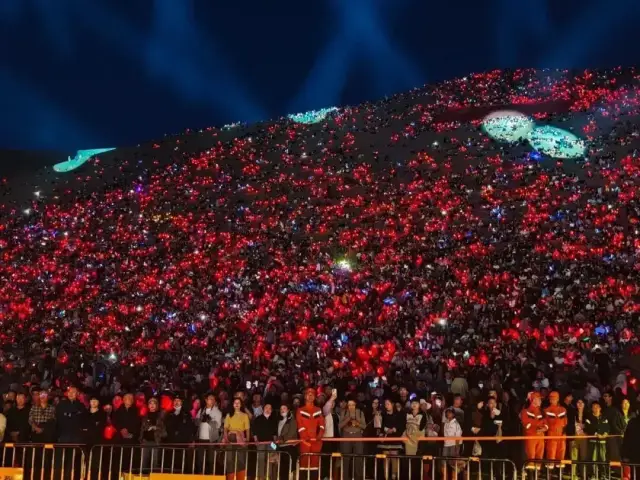 10月1日晚演唱会现场
