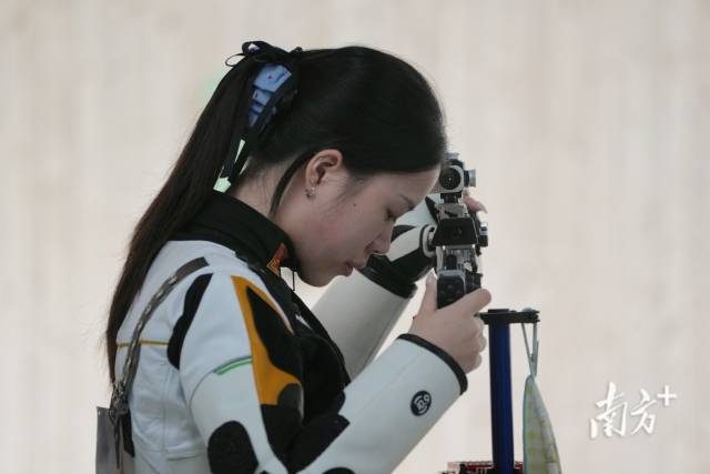 东京奥运会冠军杨倩。&nbsp;&nbsp;