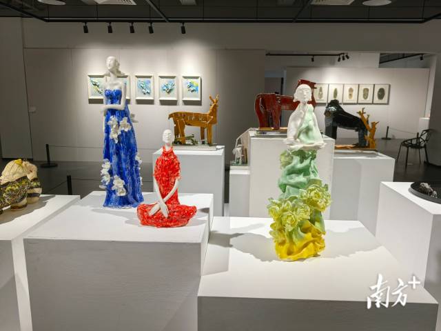 展览现场。 南方+ 刘明 拍摄