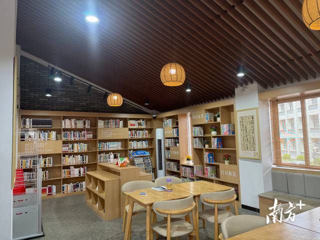穗成文旅驿站二楼的逸舟香山书房升级改造,对外开放。 受访者 供图