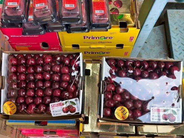 3J车厘子。图/九派新闻 曾怡婷