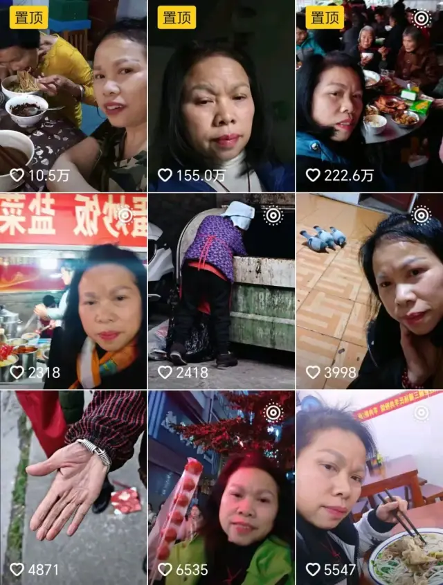 祝薪雁的视频在互联网走红，平实质朴的文案打动了许多网友。