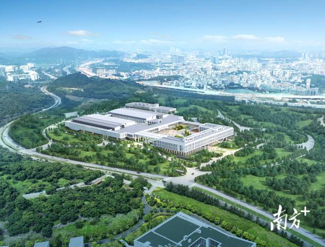 先进阿秒激光设施全景图。