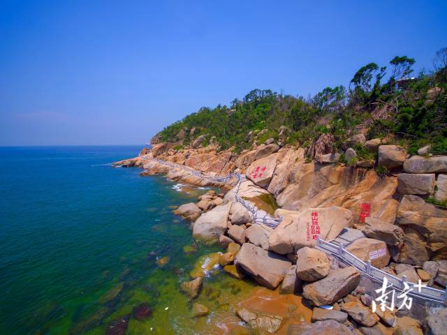 桂山岛结合红色历史资源和海洋资源，打造海洋经济新生态。珠海万山区 供图