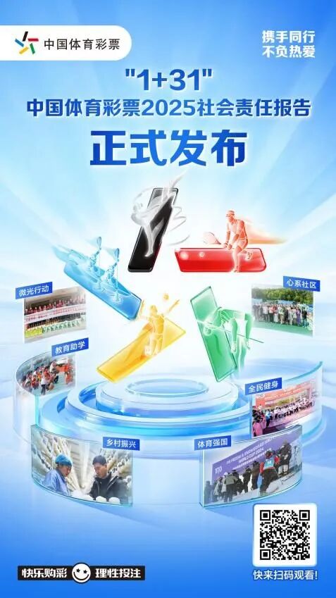 1+31 中国体育彩票2025社会责任报告正式发布